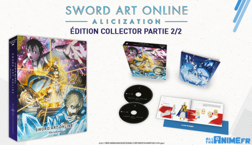 La partie 2 de Sword Art Online Alicization se dévoile en coffret chez @Anime