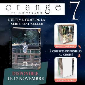 Le dernier volume d’orange arrive chez Akata en coffret