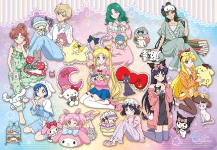 WTFriday : Soirée pyjama avec Sailor Moon et Hello Kitty