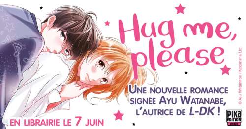 Hug me, please, le nouveau shôjo de Pika, est annoncé