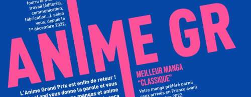 28e Anime & Manga Grand Prix AnimeLand : c’est l’heure du vote !