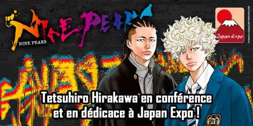 Tetsuhiro Hirakawa (Nine Peaks), invité par Ki-oon pour Japan Expo !