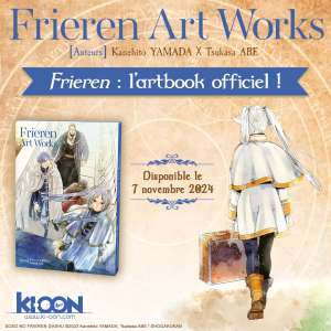 L’artbook de Frieren débarque chez Ki-oon en fin d’année !