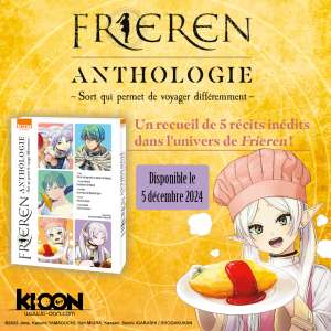 Ki-oon annonce l’arrivée de Frieren Anthologie pour décembre !