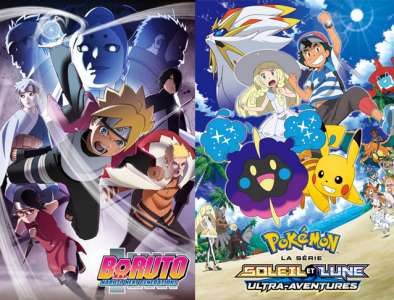 Boruto et Pokémon Soleil et Lune changent d’horaire de diffusion à partir d’Octobre