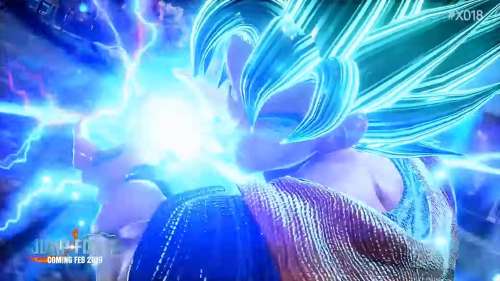 Jump Force: Goku et Vegeta SSGSS Vs Golden Feezer sous l’Arc de Triomphe