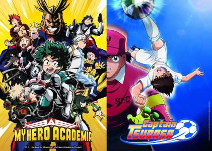 My Hero Academia et Captain Tsubasa diffusés sur la chaîne TFX