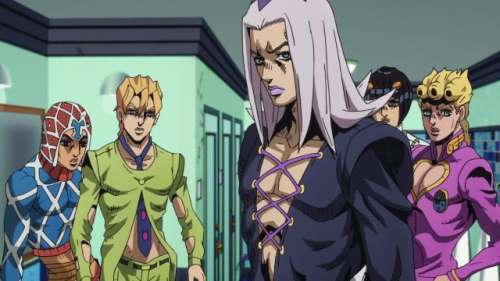 JoJo’s Bizarre Adventure – Golden Wind épisode 9: « Le premier ordre du boss »