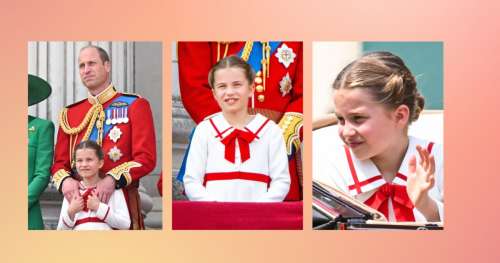 Trooping the Colour : la princesse Charlotte a copié Kate Middleton d'une adorable façon