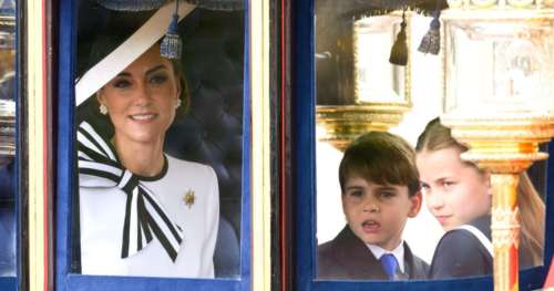 Trooping the Colour : le geste tendre de Kate Middleton envers la princesse Charlotte