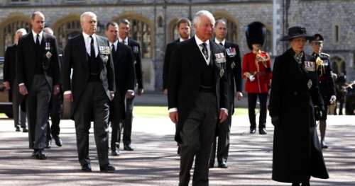 Les princes Harry et William séparés aux funérailles du prince Philip