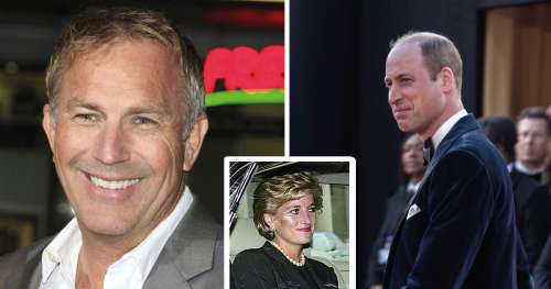 Kevin Costner révèle enfin la curieuse confession du Prince William à son égard – au sujet de Lady Di