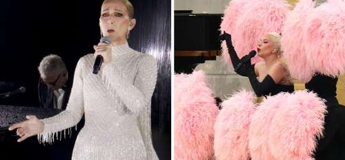 Céline Dion et Lady Gaga à la cérémonie d’ouverture des Jeux Olympiques de Paris