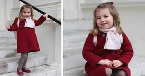 L’adorable princesse Charlotte est prête pour son 1er jour d’école – voici de nouvelles photos de l’album de William et Kate