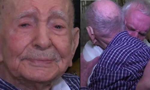 L’homme de 102 ans croit que sa famille est assassinée dans l’anéantissement. 70 ans plus tard, un appel qui le laisse sans voix