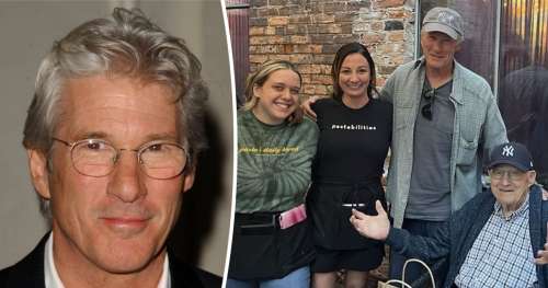 Richard Gere fête le 100e anniversaire de son père dans un restaurant local