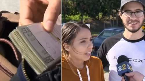 Un couple rend un sac avec l’économie d’une vie après avoir trouvé compartiment secret rempli d’argent dans sac à langer