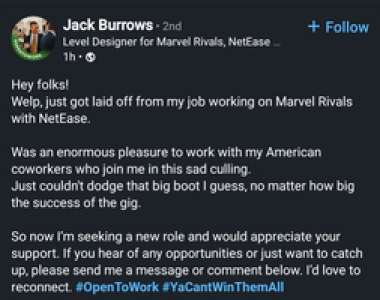 Marvel Rivals : les développeurs licenciés malgré le carton commercial