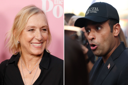 Les compétences de tennis de Vivek Ramaswamy ridiculisées par Martina Navratilova