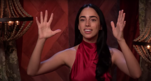 Pourquoi Maria Georgas a utilisé une fausse excuse pour quitter la saison « Bachelor » de Joey Graziadei