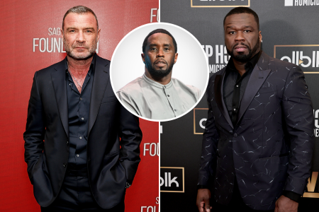 50 Cent taquine la collaboration de Liev Schreiber avec un message de Diddy