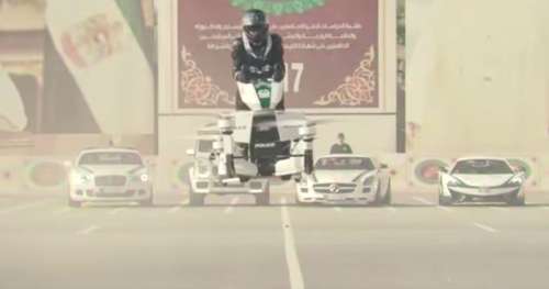 La police de Dubaï va bientôt se déplacer sur des motos volantes dignes de Star Wars !