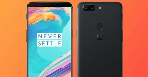 BON PLAN ! La phablette OnePlus 5T à 414 €* aujourd’hui seulement