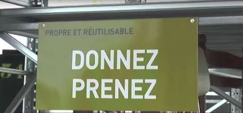 Le premier supermarché inversé de France est un véritable exemple en matière de recyclage