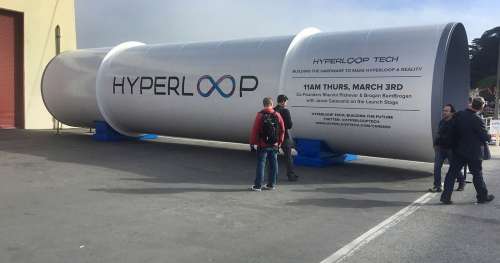 Le train supersonique Hyperloop va être testé dans un petit village français