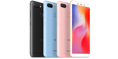 Bon plan : le Xiaomi Redmi 6 à 121 €* seulement