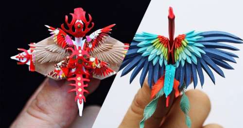 Cet artiste magnifie l’art de l’origami