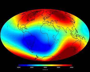 Le champ magnétique de la Terre subit d’importantes anomalies et cela inquiète les scientifiques