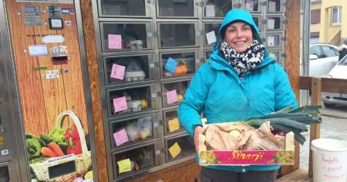 Une idée géniale : ce distributeur de fruits et légumes locaux enchante les habitants de Colmar