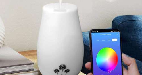 Purifiez et parfumez votre intérieur avec cet humidificateur d’air connecté