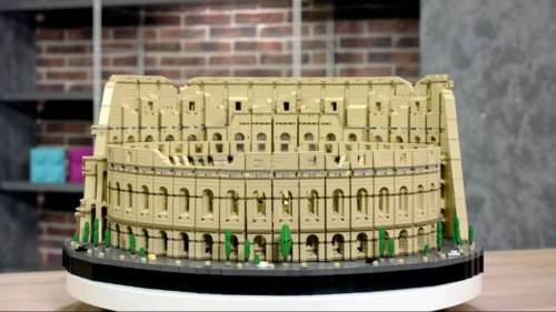 Lego dévoile son impressionnant Colisée construit avec plus de 9 000 pièces
