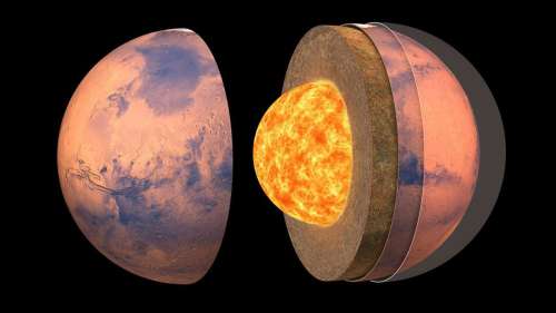 Des astronomes révèlent la première carte détaillée de la structure interne de Mars