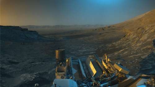 NASA : le rover Curiosity a capturé une image remarquable d’un paysage sur Mars