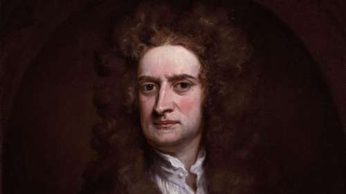 Portrait d’Isaac Newton, scientifique de renommée mondiale et passionné d’alchimie