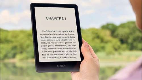 Lisez où vous voulez tous vos ouvrages favoris grâce à cette liseuse Kindle Paperwhite