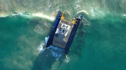 Cet évent artificiel produit efficacement de l’énergie à partir des vagues