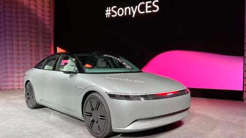 Sony et Honda dévoilent leur voiture électrique