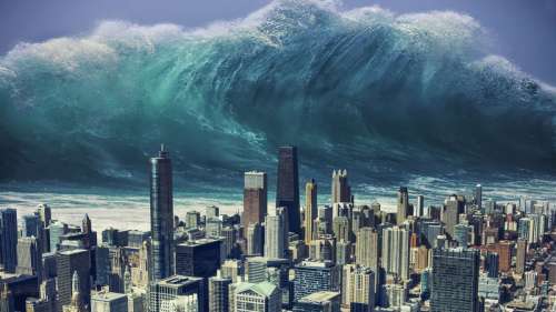 Le plus grand tsunami jamais enregistré faisait plus de 500 mètres de haut