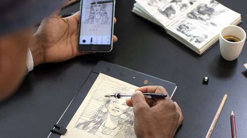 Cette tablette innovante permet de numériser vos dessins papier en temps réel