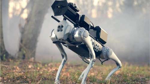 Voici le Thermonator, le terrifiant robot-chien équipé d’un lance-flammes