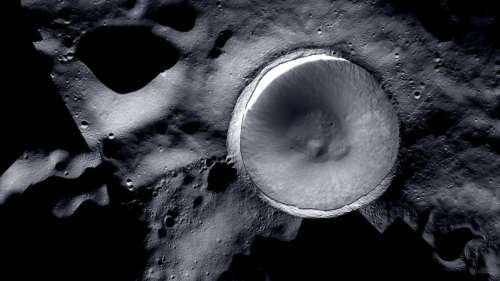 Des images de la Lune dévoilent un cratère colossal situé près du pôle sud