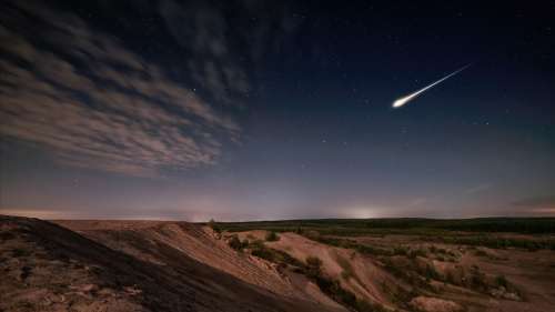 Un météore très lumineux traverse le ciel du Colorado