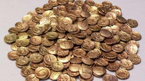 Le plus grand trésor de pièces d’or de l’âge du fer découvert en Grande-Bretagne