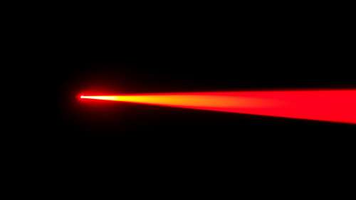 Nous venons de recevoir un message laser projeté sur 16 millions de kilomètres