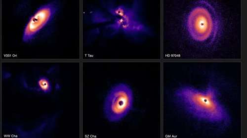 De nouvelles images offrent des infos uniques sur la formation des planètes autour de jeunes étoiles