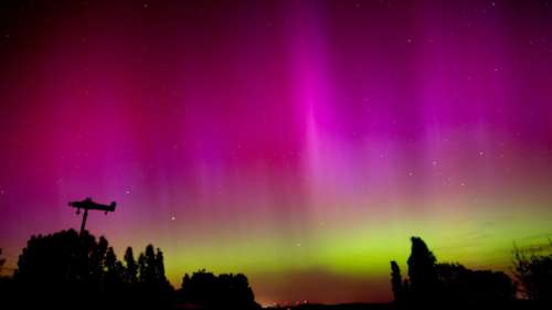 Des aurores boréales observées en France juste après une tempête solaire exceptionnelle